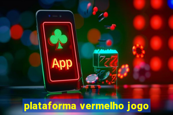 plataforma vermelho jogo